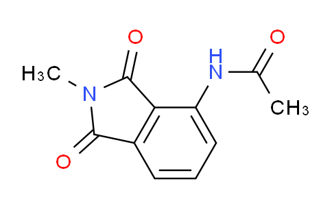 CAS No. 2307-02-0, N-(2-Methyl-1,3-dioxoisoindolin-4-yl)acetamide