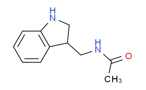 CAS No. 141524-66-5, N-(Indolin-3-ylmethyl)acetamide