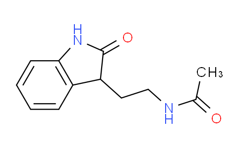 CAS No. 70638-13-0, N-(2-(2-Oxoindolin-3-yl)ethyl)acetamide