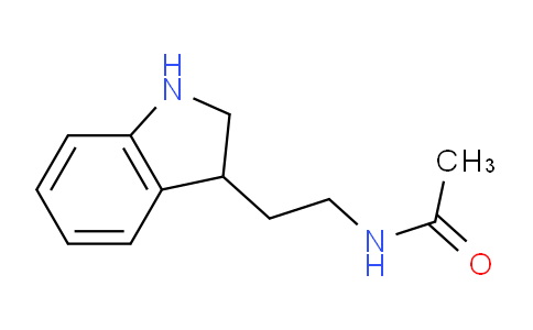 CAS No. 79426-44-1, N-(2-(Indolin-3-yl)ethyl)acetamide