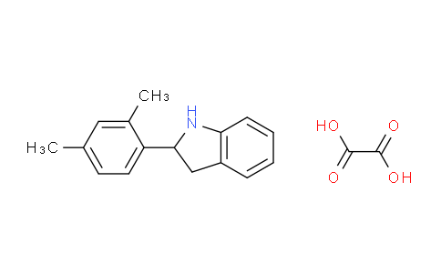 CAS No. 1177308-47-2, 2-(2,4-Dimethylphenyl)indoline oxalate