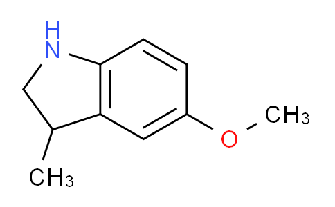 CAS No. 155440-41-8, 5-Methoxy-3-methylindoline