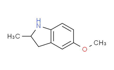 CAS No. 41568-27-8, 5-Methoxy-2-methylindoline