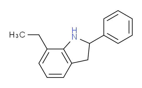 CAS No. 591767-15-6, 7-Ethyl-2-phenylindoline