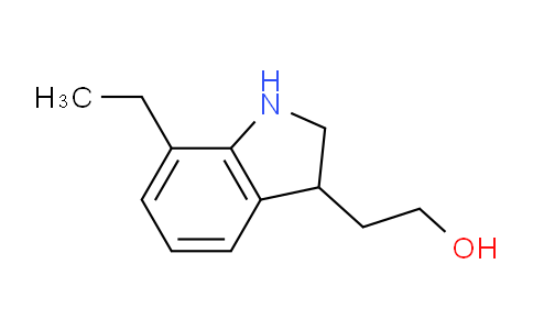 CAS No. 114737-75-6, 2-(7-Ethylindolin-3-yl)ethanol