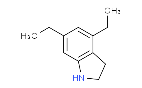 CAS No. 288458-59-3, 4,6-Diethylindoline