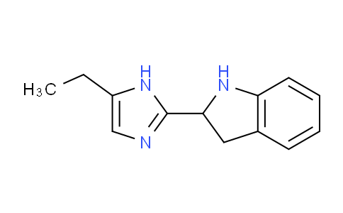 CAS No. 422572-50-7, 2-(5-Ethyl-1H-imidazol-2-yl)indoline
