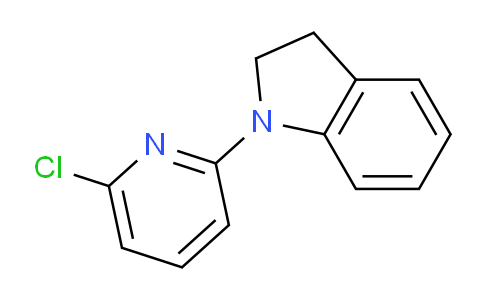 CAS No. 1220036-30-5, 1-(6-Chloropyridin-2-yl)indoline