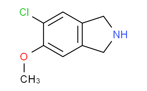 CAS No. 905362-56-3, 5-Chloro-6-methoxyisoindoline