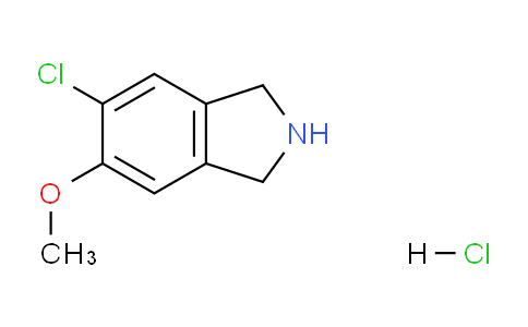 CAS No. 905273-48-5, 5-Chloro-6-methoxyisoindoline hydrochloride