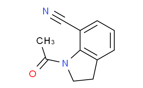 CAS No. 15861-39-9, 1-Acetylindoline-7-carbonitrile