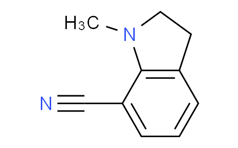 CAS No. 1500401-22-8, 1-Methylindoline-7-carbonitrile