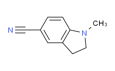 CAS No. 57413-40-8, 1-Methylindoline-5-carbonitrile