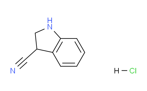 CAS No. 1368518-54-0, Indoline-3-carbonitrile hydrochloride