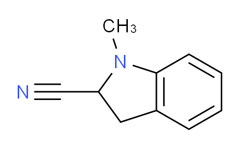 CAS No. 1956340-86-5, 1-Methylindoline-2-carbonitrile