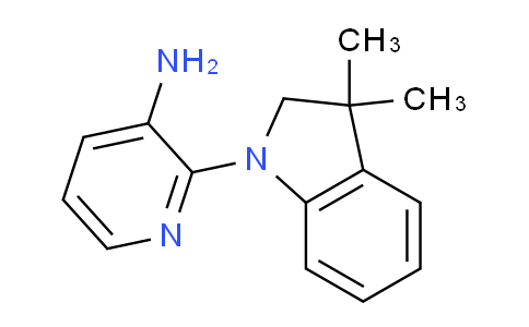 CAS No. 870072-65-4, 2-(3,3-Dimethylindolin-1-yl)pyridin-3-amine