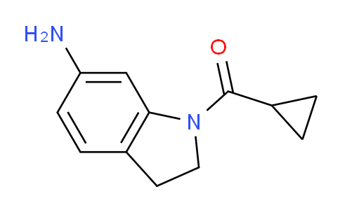 CAS No. 927996-96-1, (6-Aminoindolin-1-yl)(cyclopropyl)methanone