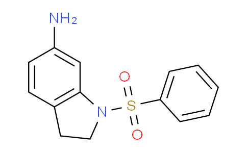 CAS No. 927997-16-8, 1-(Phenylsulfonyl)indolin-6-amine