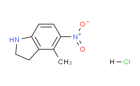 CAS No. 1956318-86-7, 4-Methyl-5-nitroindoline hydrochloride