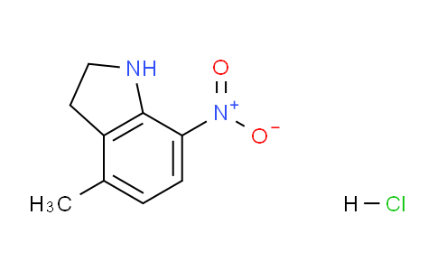 CAS No. 1956319-25-7, 4-Methyl-7-nitroindoline hydrochloride