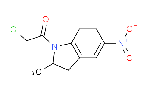 CAS No. 887572-47-6, 2-Chloro-1-(2-methyl-5-nitroindolin-1-yl)ethanone