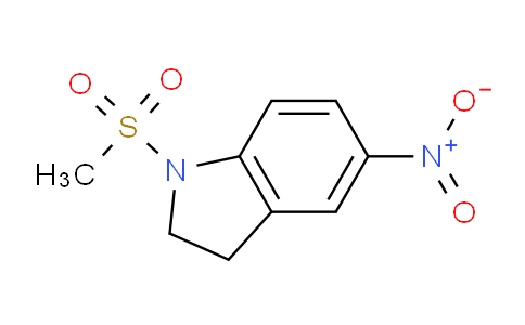 CAS No. 312523-56-1, 1-(Methylsulfonyl)-5-nitroindoline