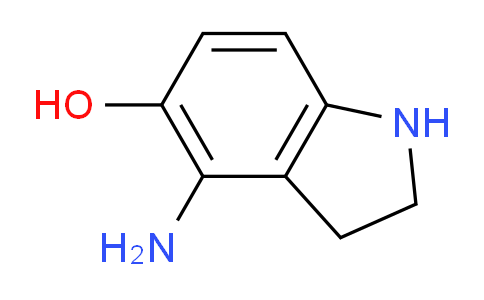 CAS No. 121545-80-0, 4-Aminoindolin-5-ol