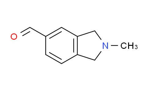 CAS No. 107834-36-6, 2-Methylisoindoline-5-carbaldehyde