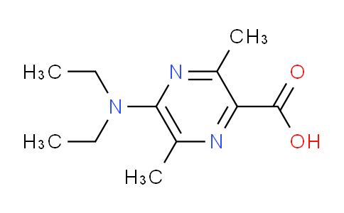 CAS No. 1434128-60-5, 5-(Diethylamino)-3,6-dimethylpyrazine-2-carboxylic Acid
