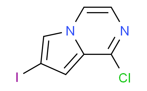 CAS No. 1603419-60-8, 1-chloro-7-iodopyrrolo[1,2-a]pyrazine
