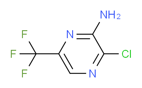 CAS No. 1823332-84-8, 3-chloro-6-(trifluoromethyl)pyrazin-2-amine
