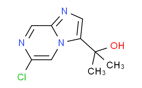 CAS No. 1782577-37-0, 2-(6-chloroimidazo[1,2-a]pyrazin-3-yl)propan-2-ol