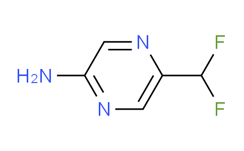 CAS No. 1785551-80-5, 5-(difluoromethyl)pyrazin-2-amine