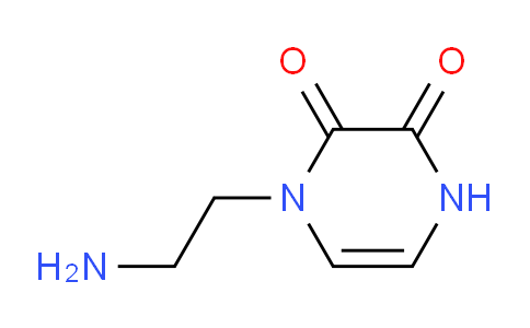 CAS No. 1597847-29-4, 1-(2-aminoethyl)-1,2,3,4-tetrahydropyrazine-2,3-dione