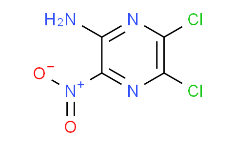 CAS No. 87155-51-9, 5,6-dichloro-3-nitropyrazin-2-amine
