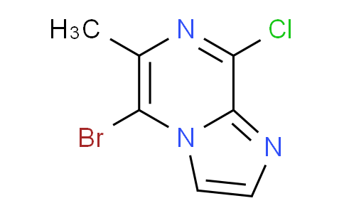 CAS No. 2240984-81-8, 5-bromo-8-chloro-6-methylimidazo[1,2-a]pyrazine