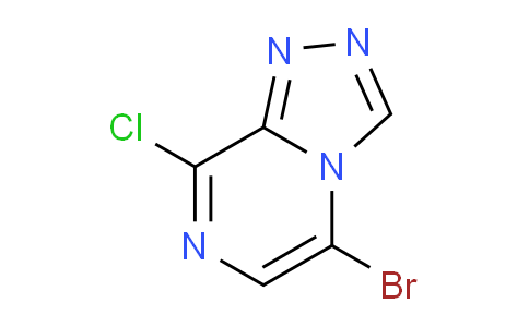 CAS No. 2433901-33-6, 5-bromo-8-chloro-[1,2,4]triazolo[4,3-a]pyrazine
