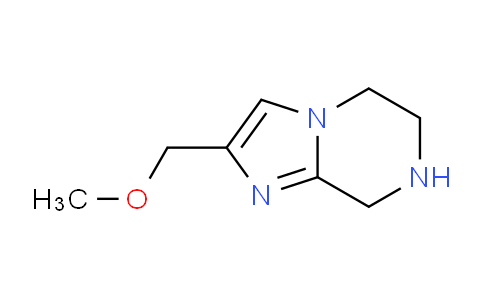 CAS No. 126052-30-0, 2-(methoxymethyl)-5,6,7,8-tetrahydroimidazo[1,2-a]pyrazine