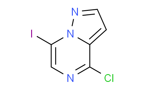 CAS No. 2490402-50-9, Pyrazolo[1,5-a]pyrazine, 4-chloro-7-iodo-