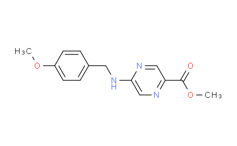 CAS No. 1204527-84-3, Methyl 5-((4-methoxybenzyl)amino)pyrazine-2-carboxylate