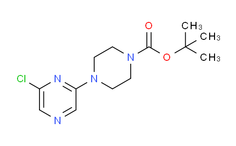 CAS No. 426829-52-9, tert-Butyl 4-(6-chloropyrazin-2-yl)piperazine-1-carboxylate