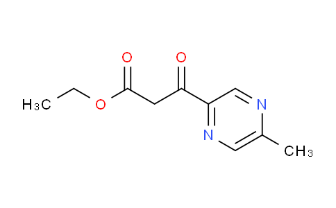 CAS No. 62124-83-8, Ethyl 3-(5-methylpyrazin-2-yl)-3-oxopropanoate