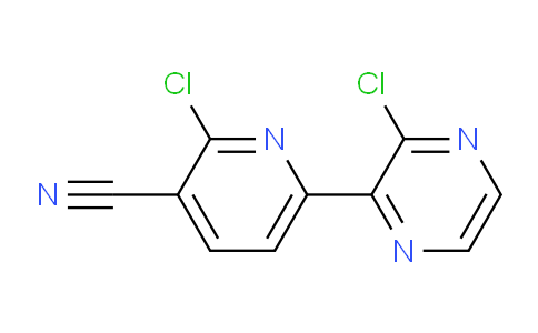 CAS No. 1148027-24-0, 2-Chloro-6-(3-chloropyrazin-2-yl)pyridine-3-carbonitrile