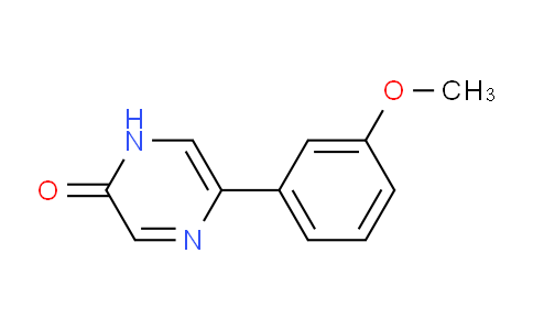 CAS No. 88066-90-4, 5-(3-Methoxyphenyl)-1,2-dihydropyrazin-2-one