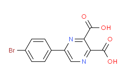 MC709684 | 1148027-06-8 | 5-(4-Bromophenyl)pyrazine-2,3-dicarboxylic acid