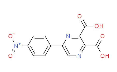 CAS No. 1148027-10-4, 5-(4-Nitrophenyl)pyrazine-2,3-dicarboxylic acid