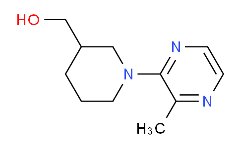 CAS No. 1261235-03-3, (1-(3-Methylpyrazin-2-yl)piperidin-3-yl)methanol