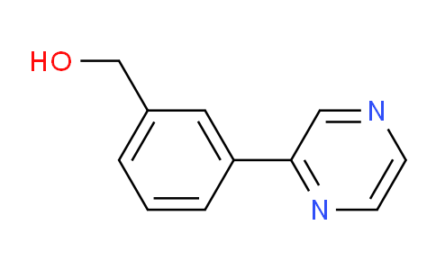 CAS No. 1313237-38-5, (3-(Pyrazin-2-yl)phenyl)methanol