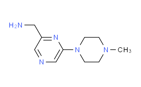 CAS No. 1211580-24-3, (6-(4-methylpiperazin-1-yl)pyrazin-2-yl)methanamine
