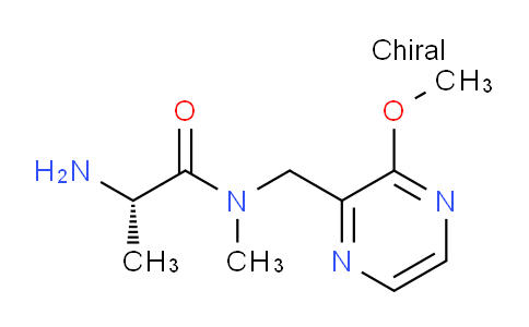 CAS No. 1354009-40-7, (S)-2-Amino-N-((3-methoxypyrazin-2-yl)methyl)-N-methylpropanamide